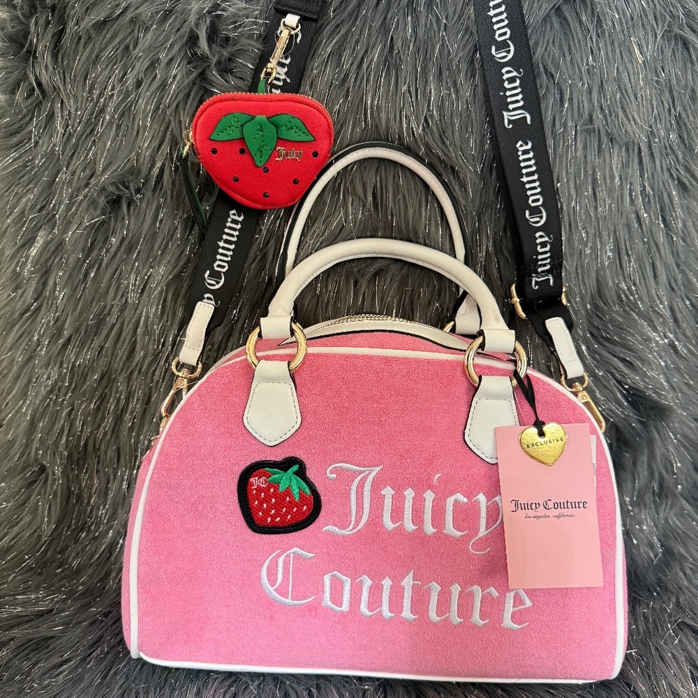 Juicy couture bowler bag strawberry apple
